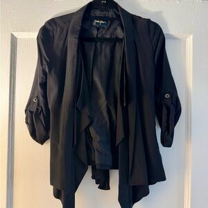 Yumi Kim Black Draped Jacket